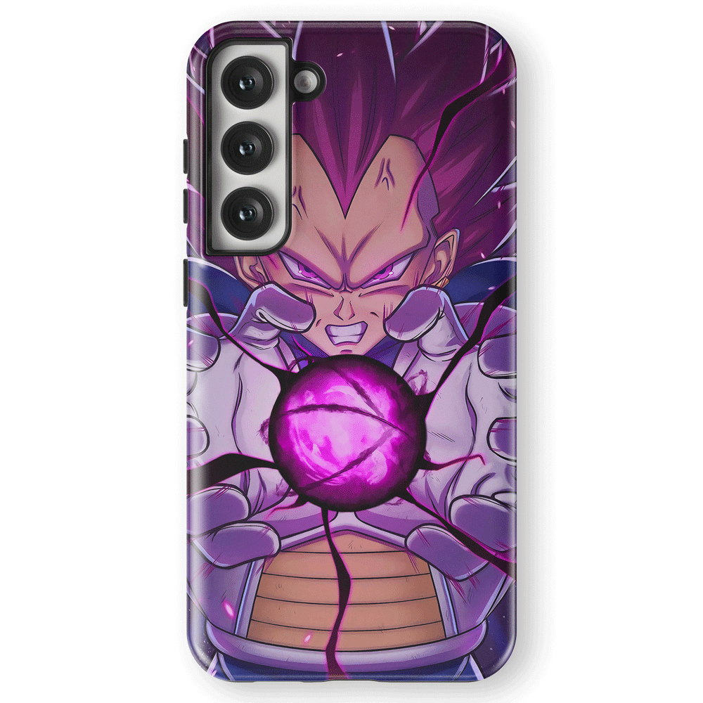 Dragon Ball Vegeta Ultra Ego 1 Tempered Glass Tough Samsung Case