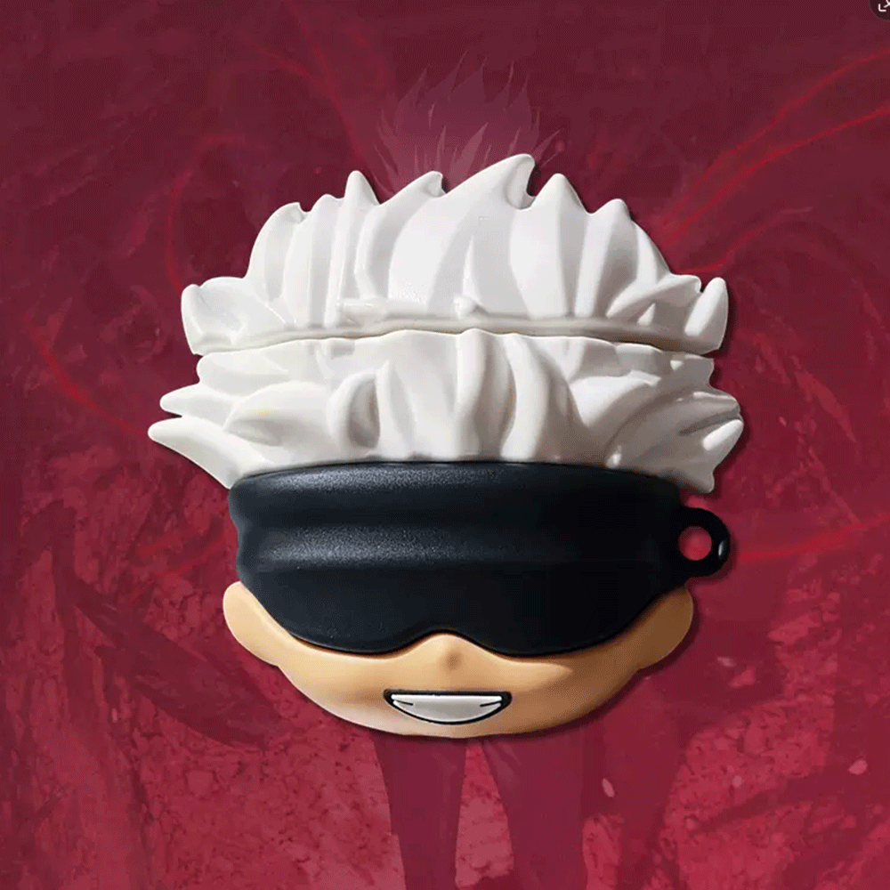 Jujutsu Kaisen Gojo Airpods 1/2/3/Pro Case Characters Cartoon Silicone Case