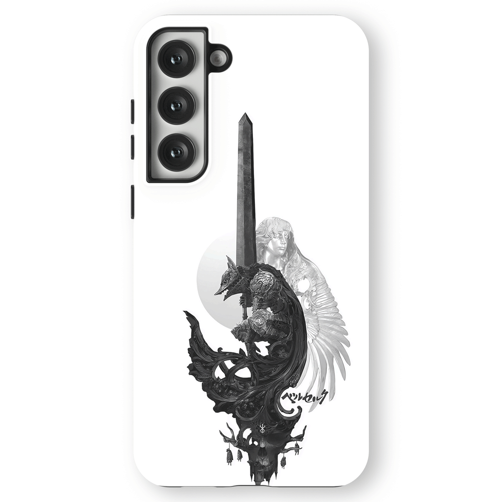 Berserk Berserker Armor Tempered Glass Tough Samsung Galaxy Phone Case