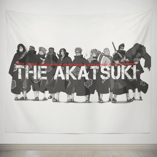 Naruto All Akatsuki Members Tapestry-Taspetry-Monkey Ninja-100cm * 150cm-Monkey Ninja