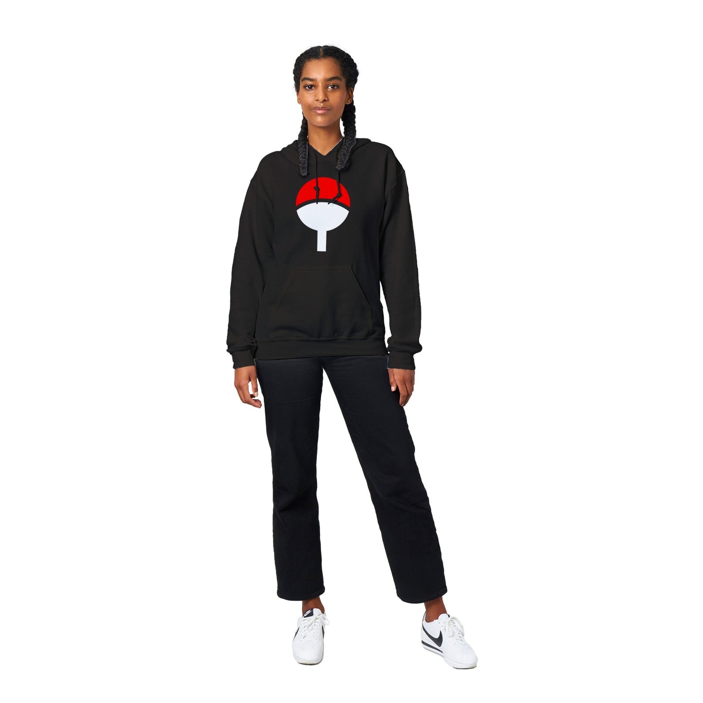 Naruto | Uchiha Crest Symbol | Anime Hoodie (Unisex)