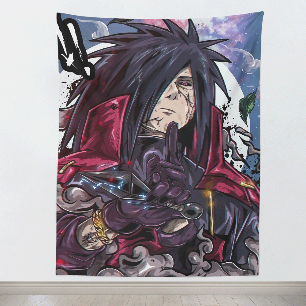 Naruto Madara Street Style Tapestry