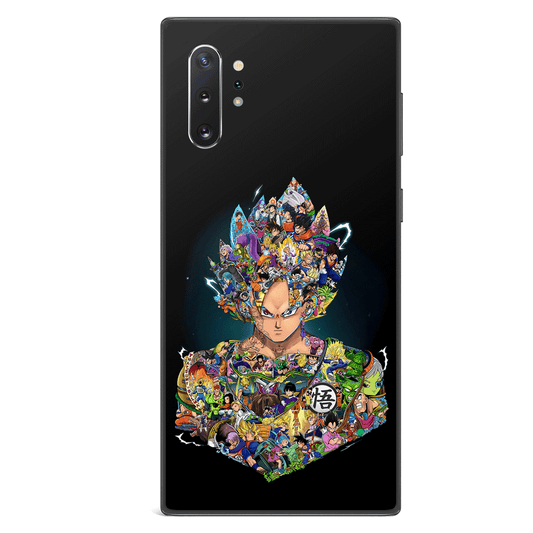Dragon Ball Whole Life of Goku Samsung Tempered Glass Phone Case-Phone Case-Monkey Ninja-Galaxy S9-Monkey Ninja