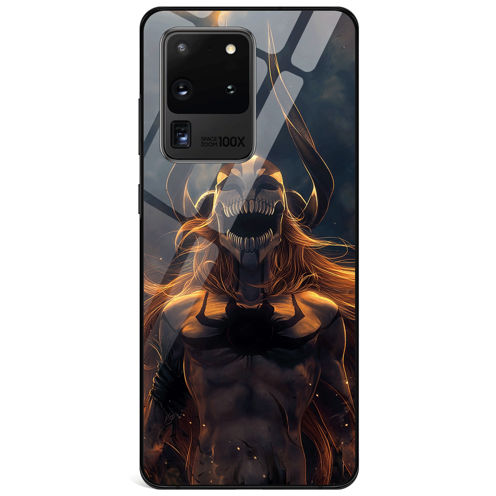 Bleach Vasto Lorde Ichigo Tempered Glass Samsung Phone Case