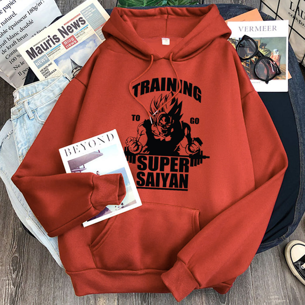Dragon Ball Training to Go Gym Hoodie