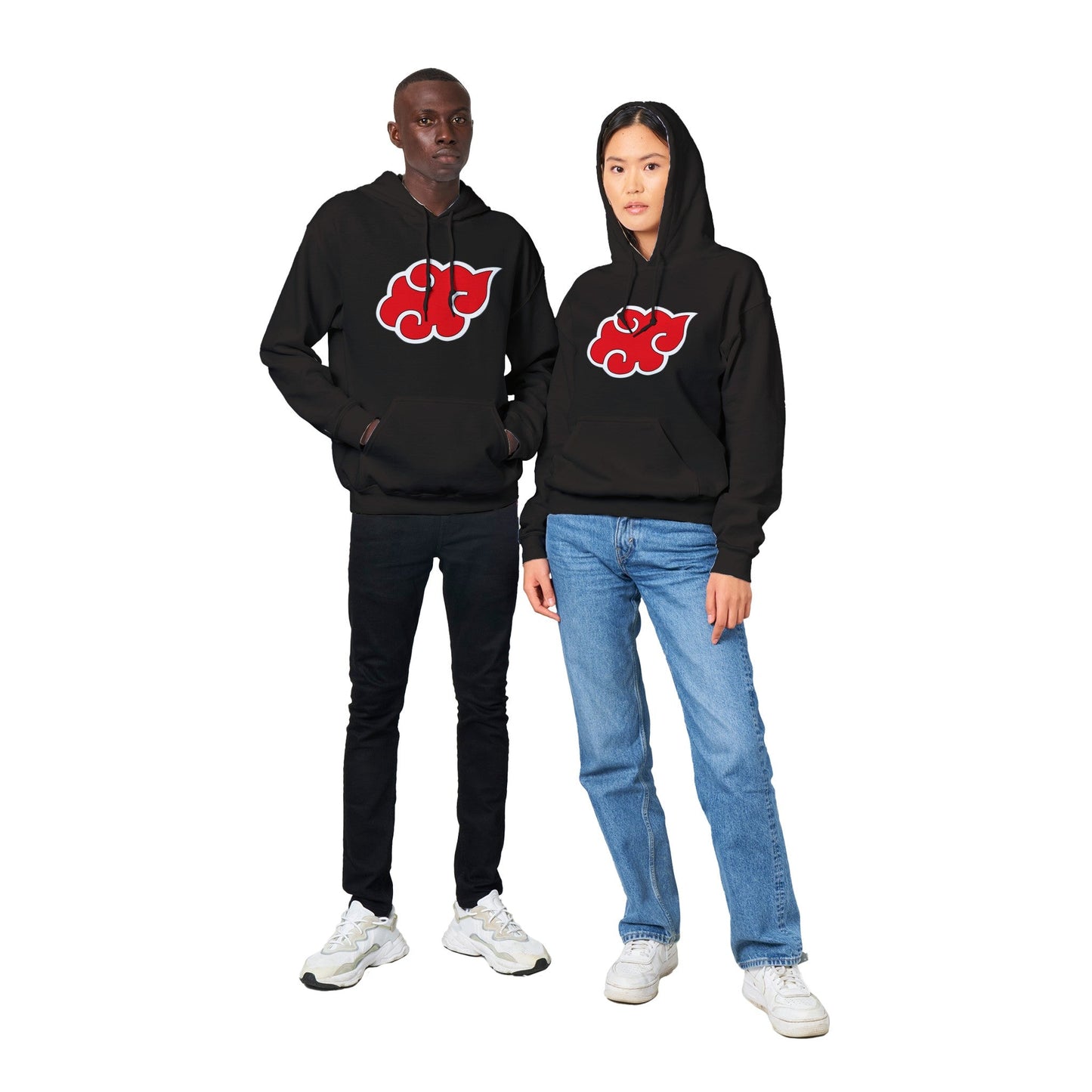 Naruto | Akatsuki Red Cloud | Anime Hoodie (Unisex)