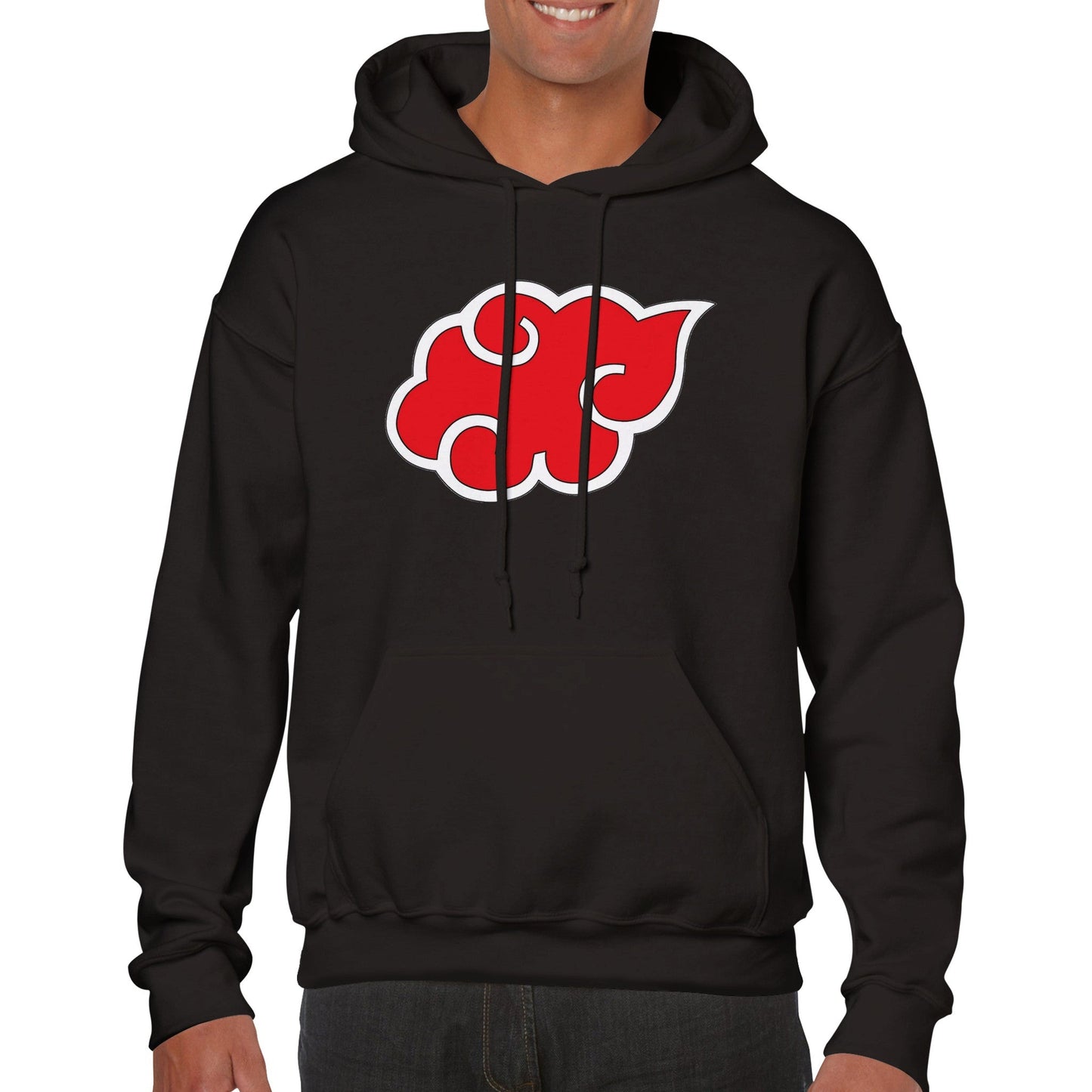 Naruto | Akatsuki Red Cloud | Anime Hoodie (Unisex)
