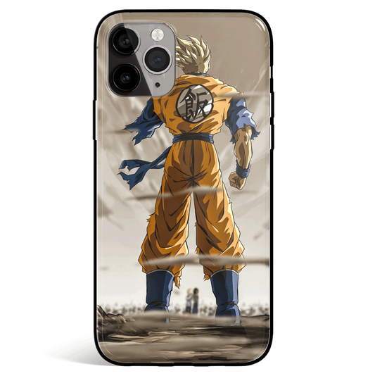 Dragon Ball Gohan The Future Tempered Glass Soft Silicone iPhone Case-Phone Case-Monkey Ninja-iPhone X/XS-Tempered Glass-Monkey Ninja
