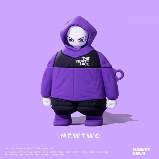 Mewtwo Airpods Case-Airpods Case-Monkey Ninja-Airpods 1/2-Monkey Ninja
