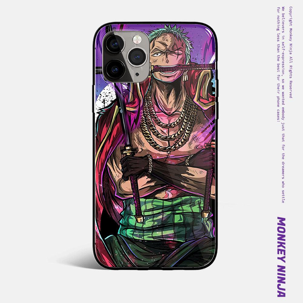 One Piece Roronoa Zoro Three Swords Styles Tempered Glass Soft