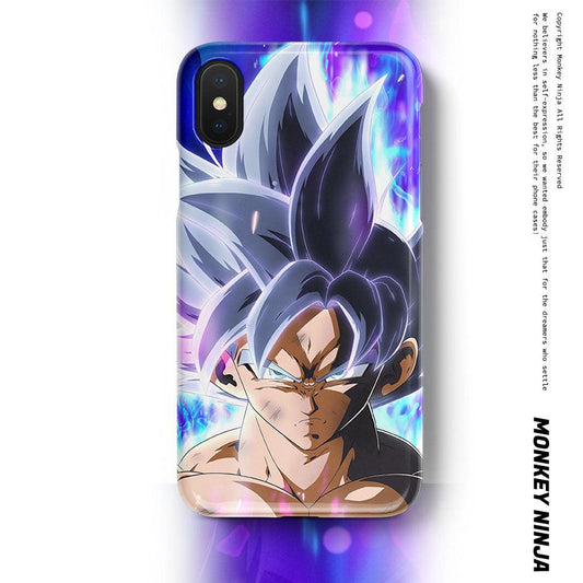 Dragon Ball Anime Character Son Goku Super Saiyan Soft Silicone Phone Case-Phone Case-Monkey Ninja-iPhone X/XS-Monkey Ninja