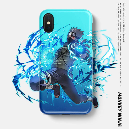 Naruto Anime Character Kakashi Soft Silicone Phone Case-Phone Case-Monkey Ninja-iPhone X/XS-Monkey Ninja