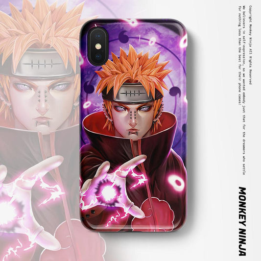 Naruto Anime Character Pain Soft Silicone Phone Case-Phone Case-Monkey Ninja-iPhone X/XS-Monkey Ninja