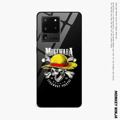 One Piece Straw Hat Pirates Mugiwara Flag Samsung Phone Case-Phone Case-Monkey Ninja-Galaxy S9-Monkey Ninja
