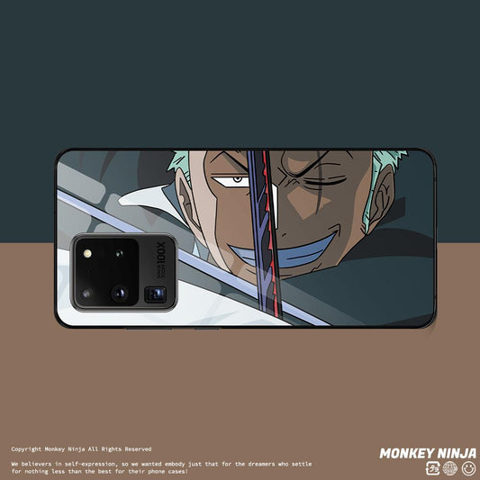 Anime One Piece Zoro Samsung Phone Case-Phone Case-Monkey Ninja-Galaxy S9-Monkey Ninja