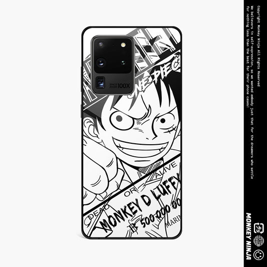 One Piece Zoro Luffy Characters Samsung Phone Case-Phone Case-Monkey Ninja-Galaxy S9-Luffy-Monkey Ninja