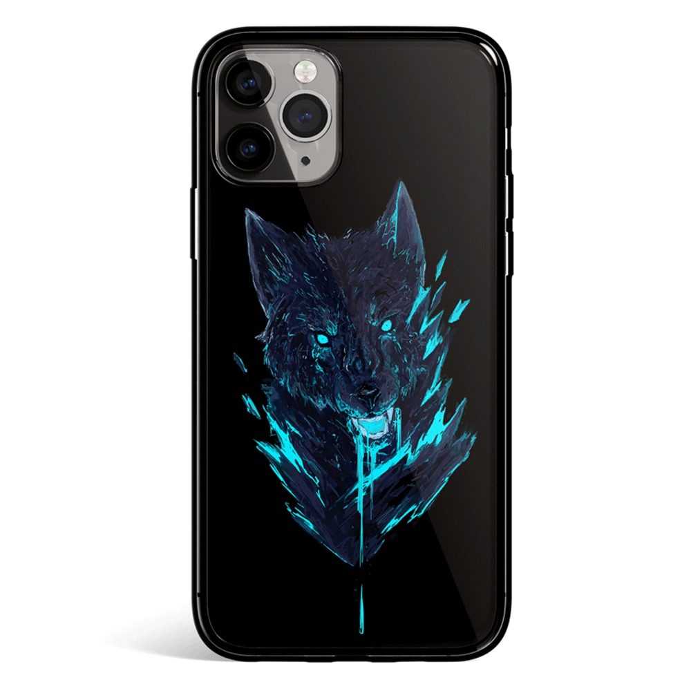 Princess Mononoke iPhone Tempered Glass Soft Silicone Phone Case