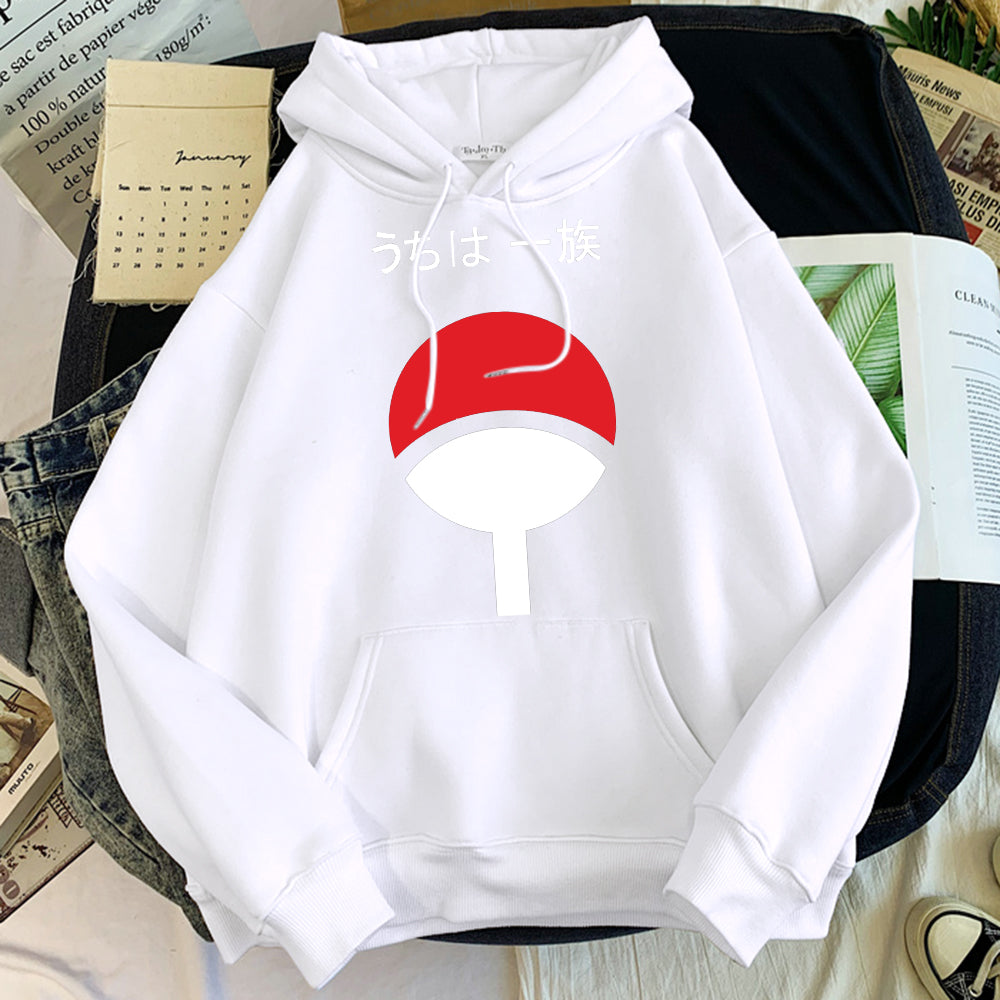 Naruto Uchiha Symbol Hoodie