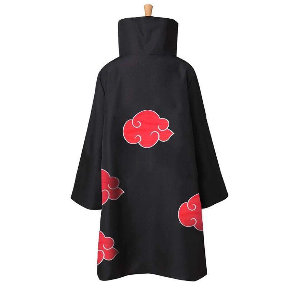 Akatsuki cloak red clouds gown nighty cosplay clothing coat-Clothing-Monkey Ninja-S-Monkey Ninja