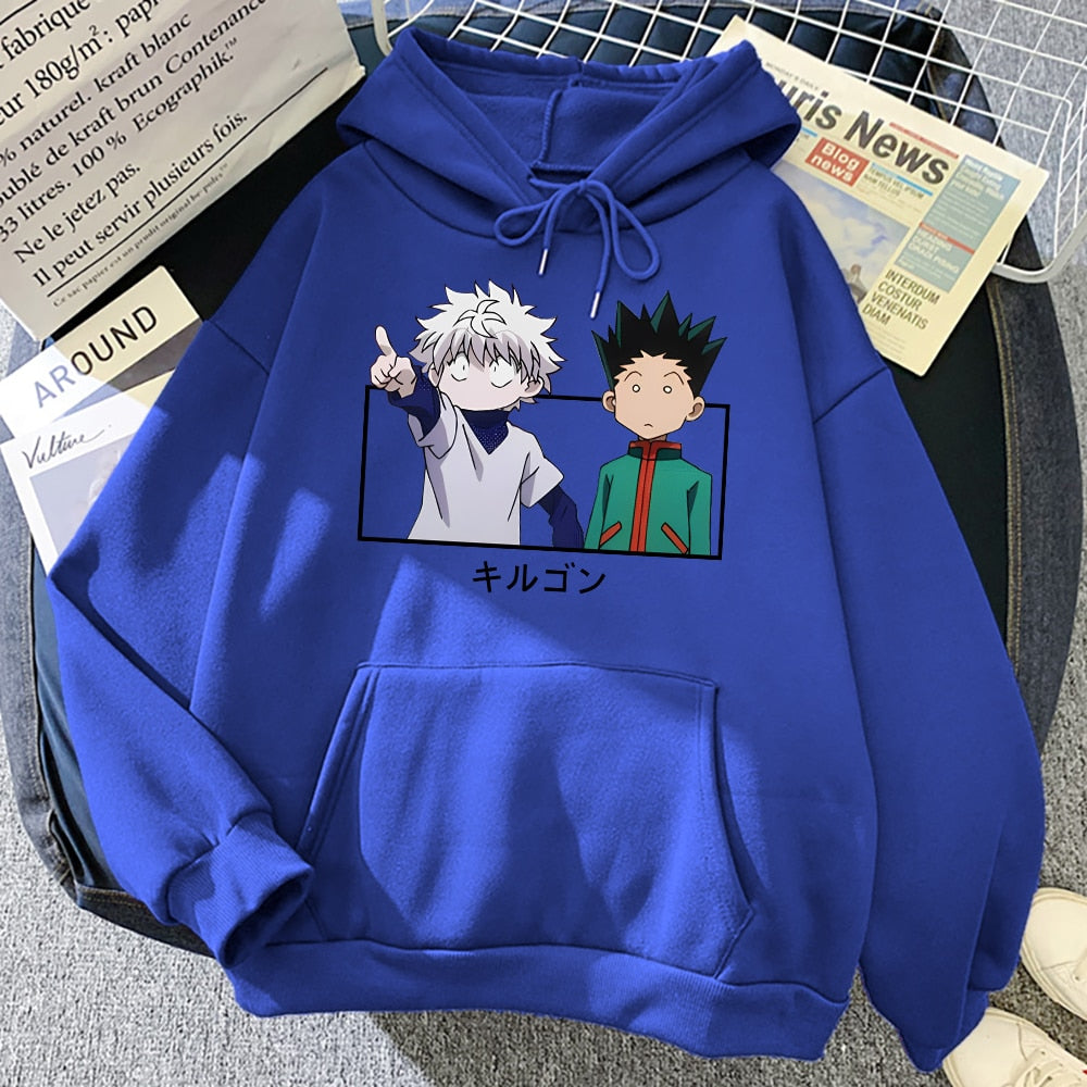 Hunter X Hunter Killua and Gon Hoodie