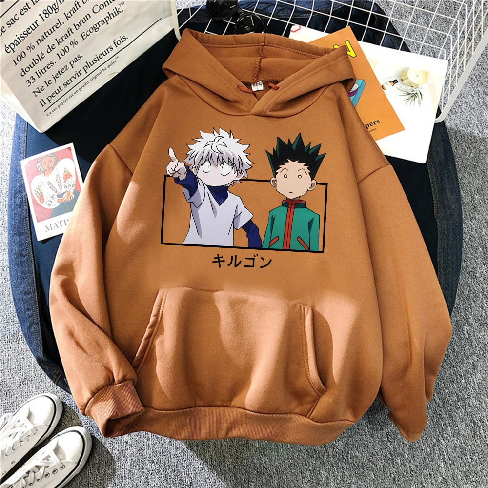 Hunter X Hunter Killua and Gon Hoodie