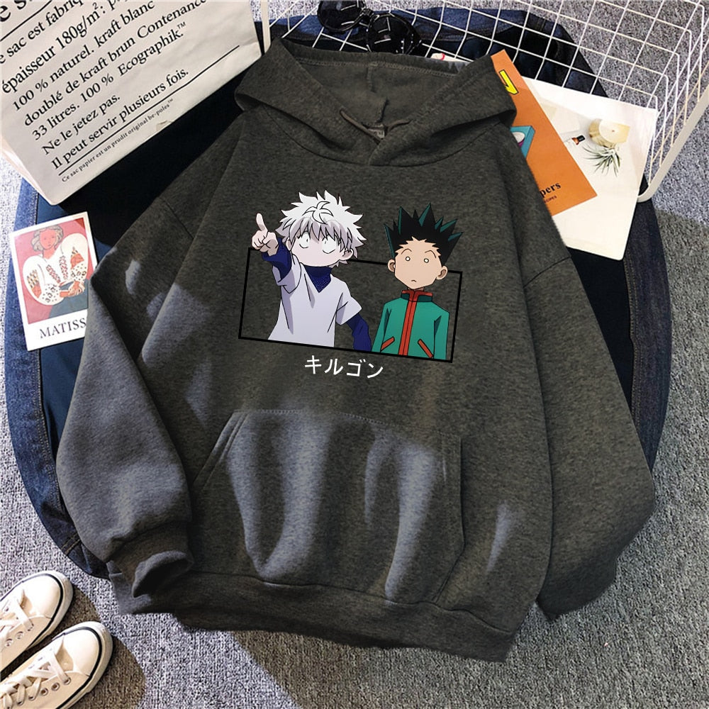Hunter X Hunter Killua and Gon Hoodie