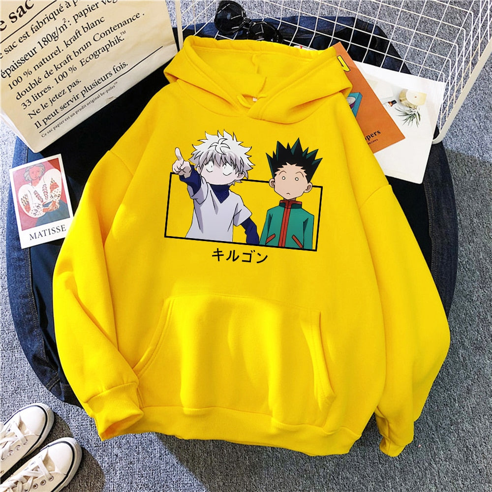 Hunter X Hunter Killua and Gon Hoodie