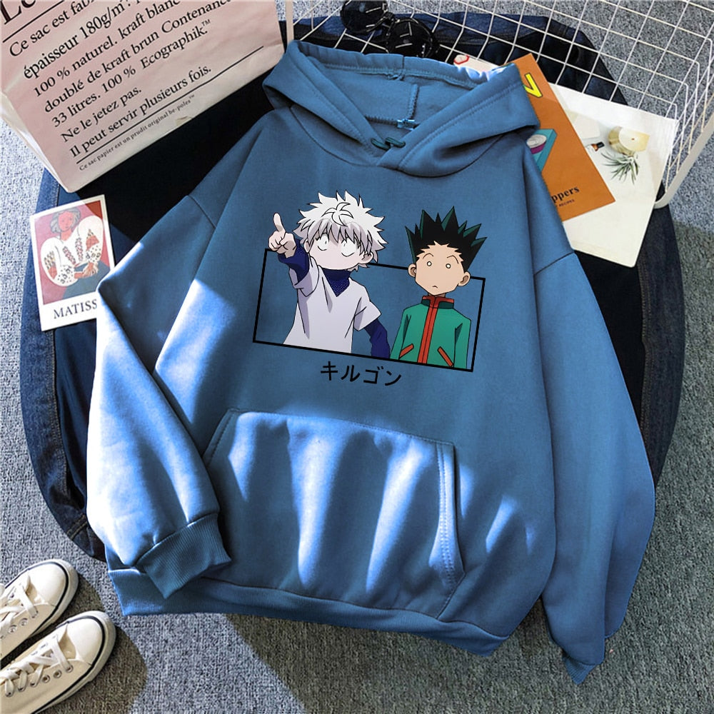 Hunter X Hunter Killua and Gon Hoodie