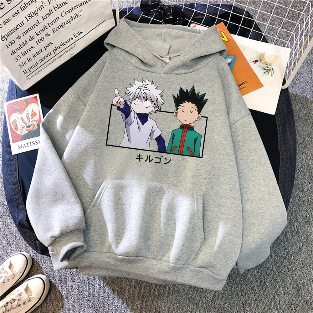 Hunter X Hunter Killua and Gon Hoodie
