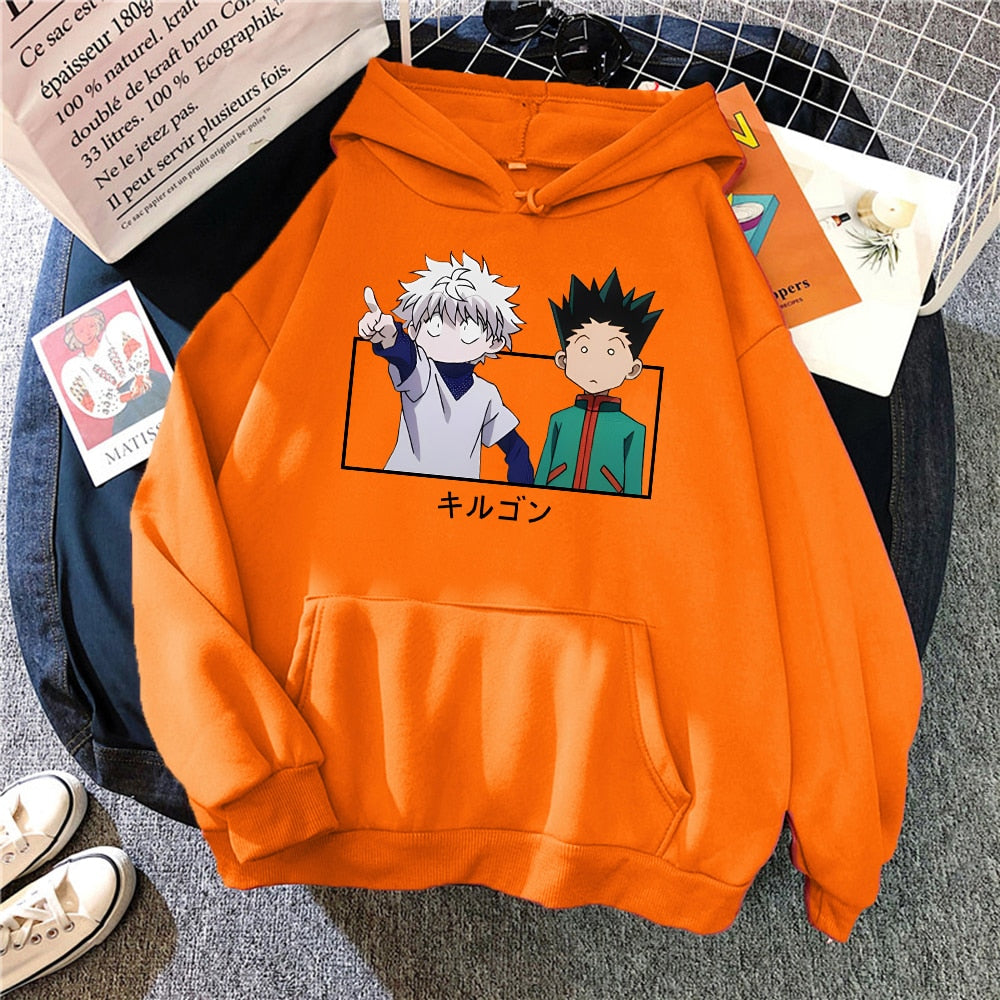 Hunter X Hunter Killua and Gon Hoodie