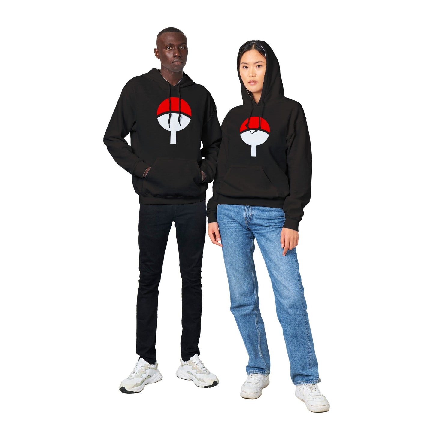 Naruto | Uchiha Crest Symbol | Anime Hoodie (Unisex)