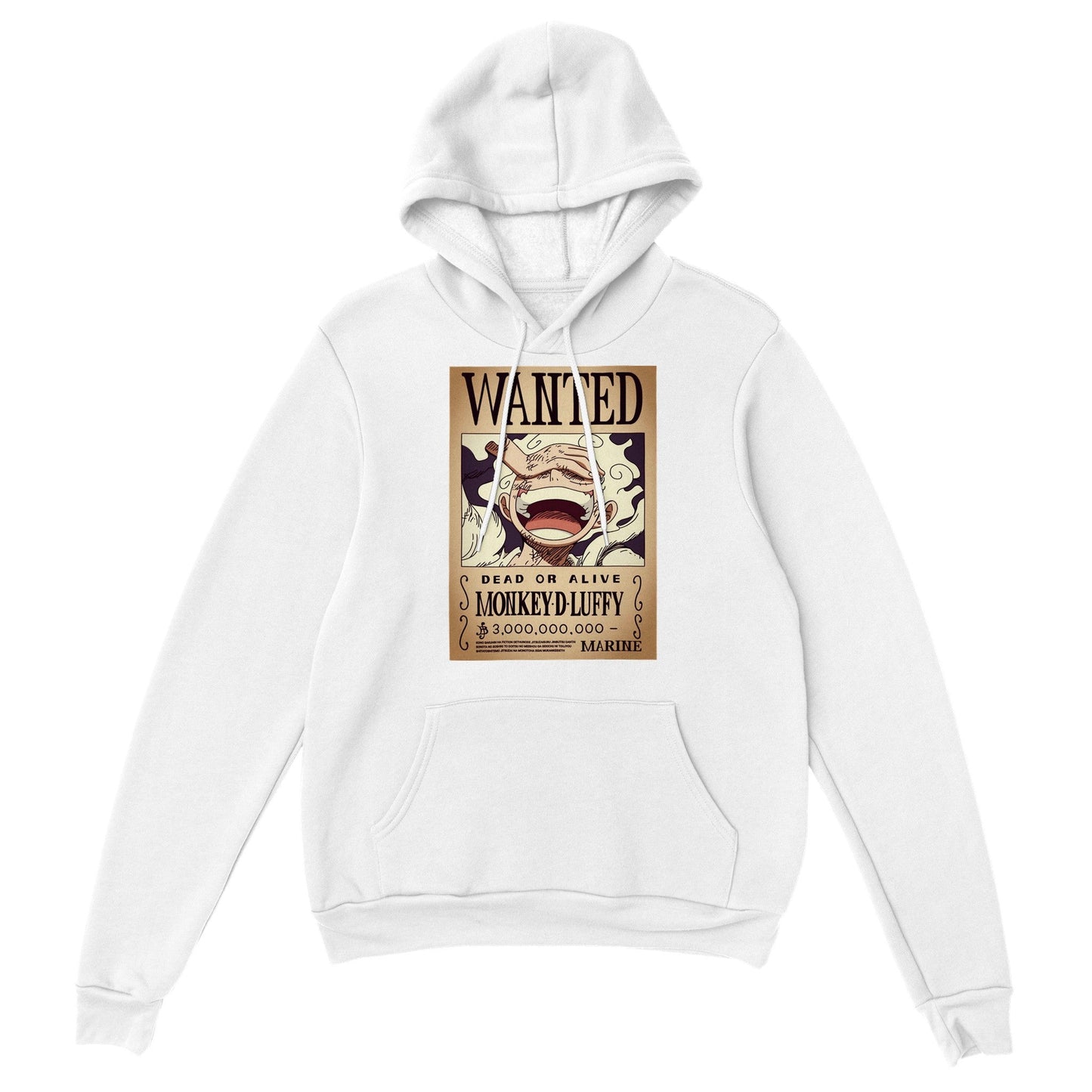 One Piece | Luffy Wanted | Anime Hoodie (Unisex)
