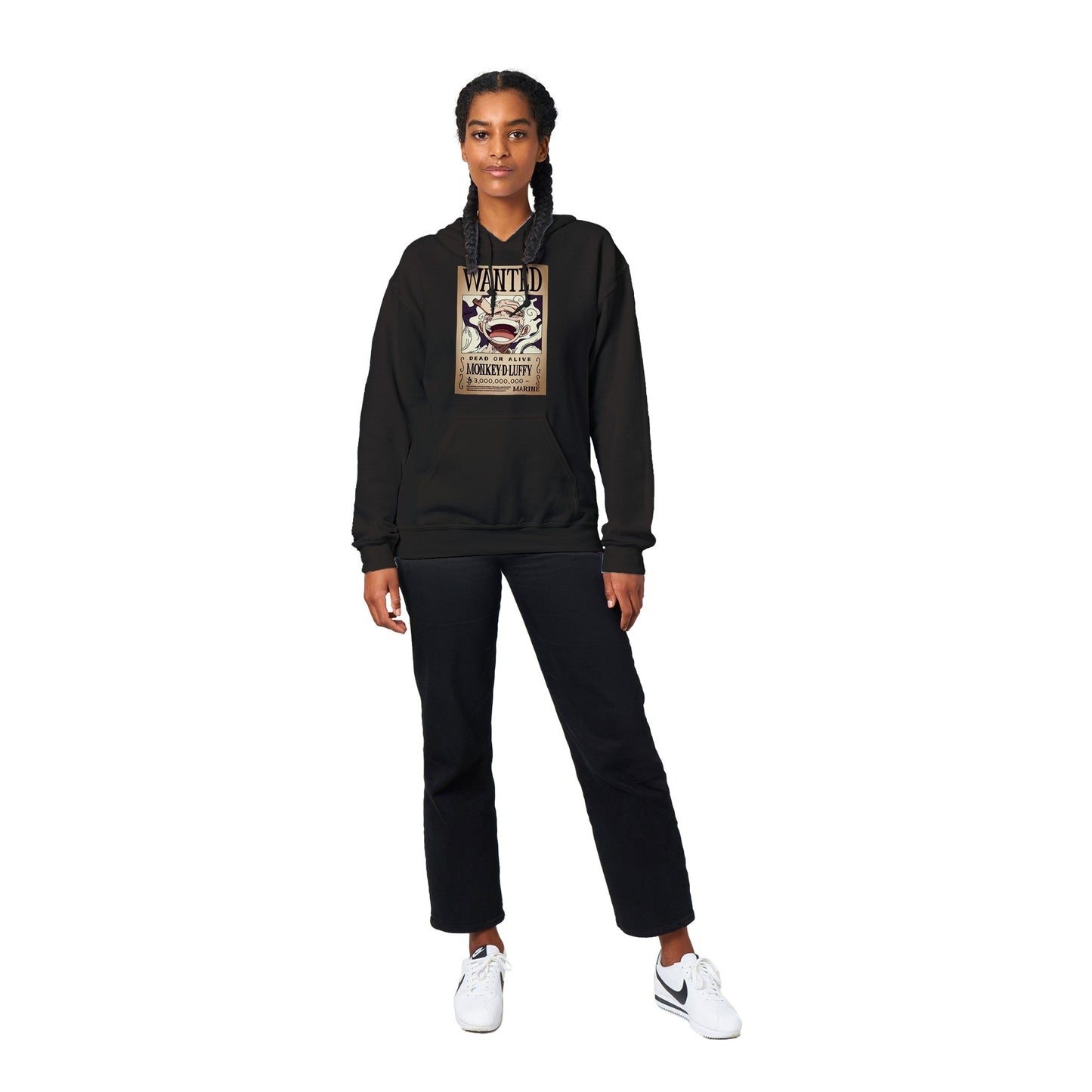 One Piece | Luffy Wanted | Anime Hoodie (Unisex)