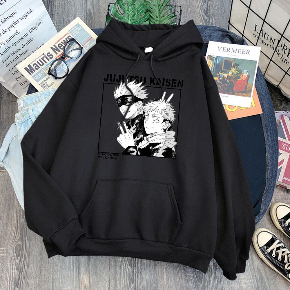 Jujutsu Kaisen Gojo and Yuji Hoodie