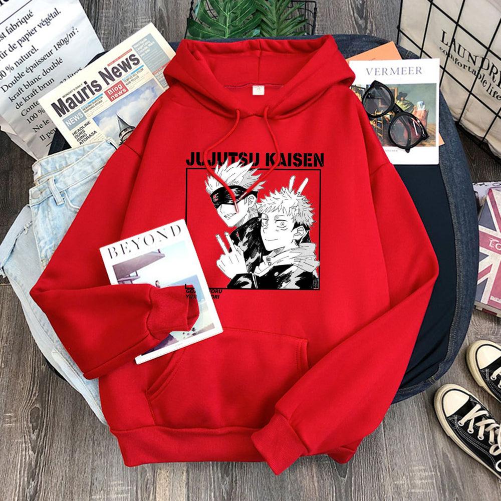 Jujutsu Kaisen Gojo and Yuji Hoodie