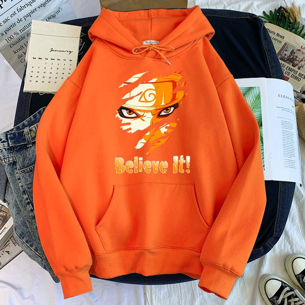 Naruto Believe It Hoodie