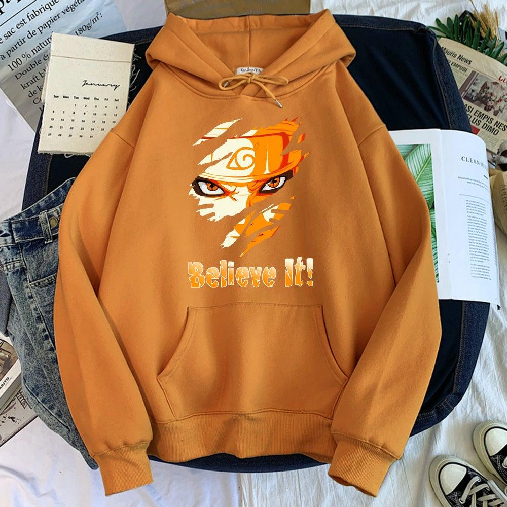 Naruto Believe It Hoodie