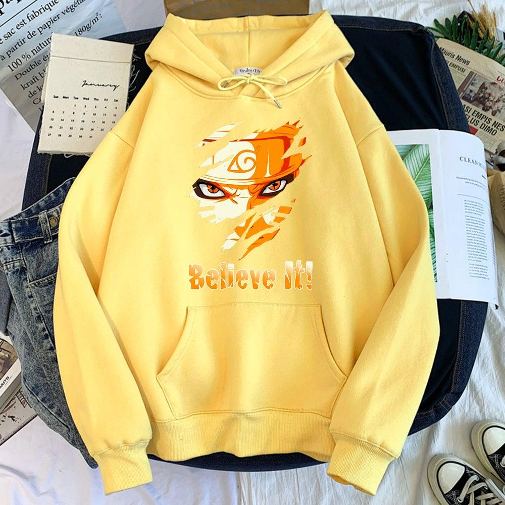 Naruto Believe It Hoodie