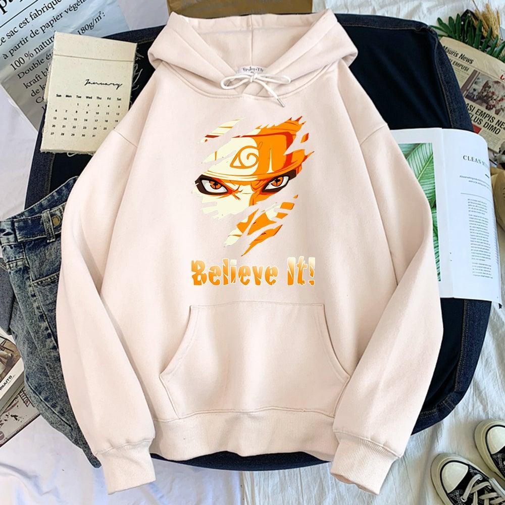 Naruto Believe It Hoodie