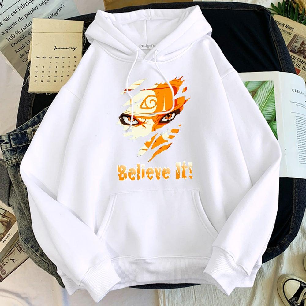 Naruto Believe It Hoodie