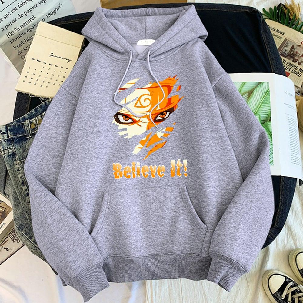 Naruto Believe It Hoodie