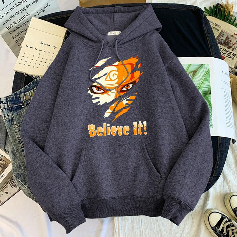 Naruto Believe It Hoodie