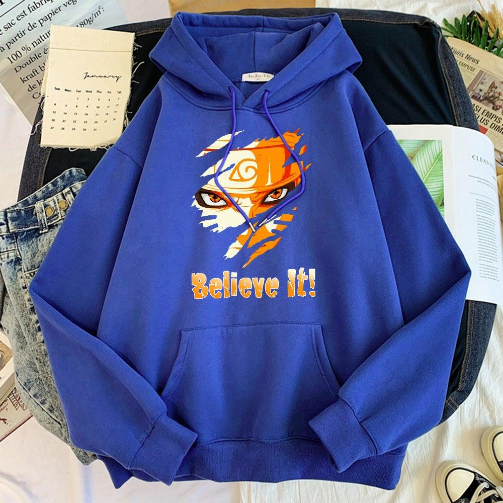 Naruto Believe It Hoodie