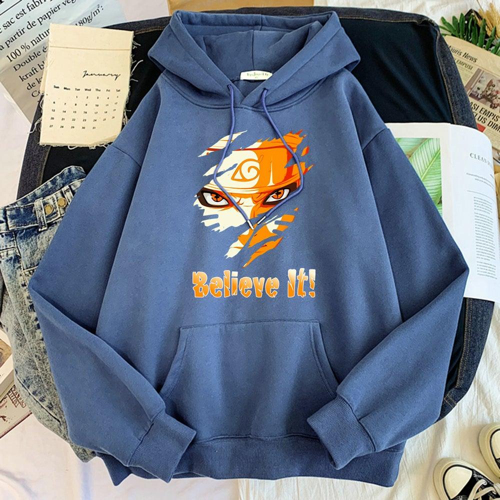 Naruto Believe It Hoodie