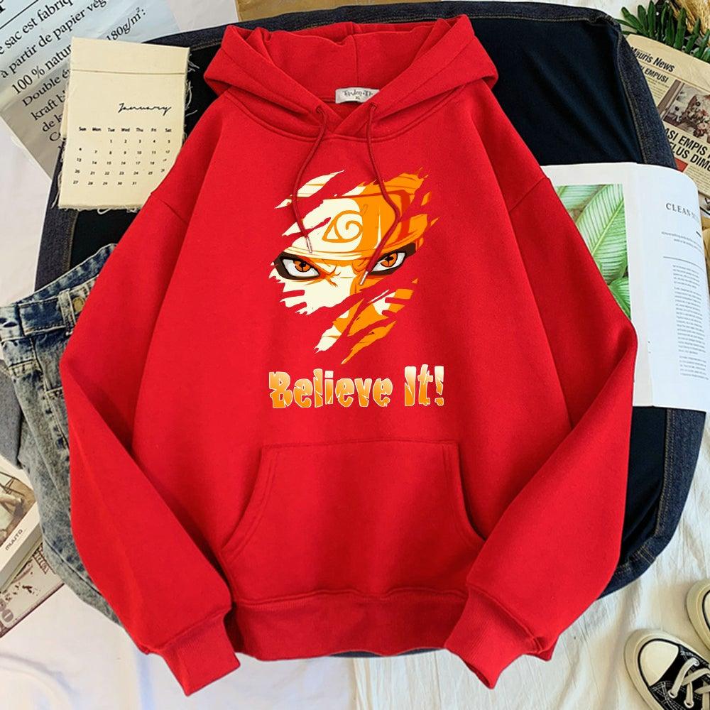 Naruto Believe It Hoodie