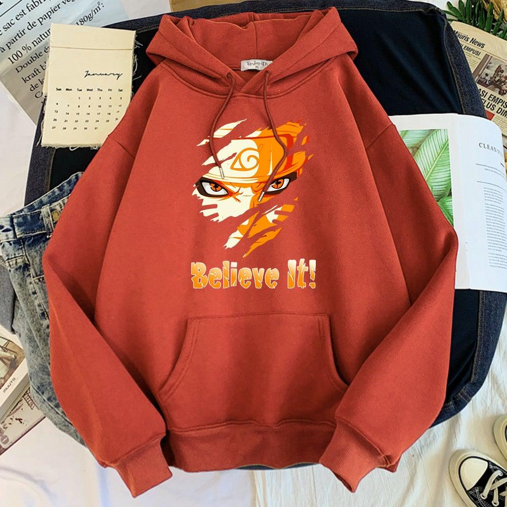 Naruto Believe It Hoodie