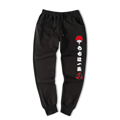 Uchiha Pants Cotton Tapered Jean-Clothing-Monkey Ninja-S-Black-Monkey Ninja