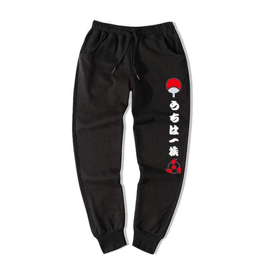 Uchiha Pants Cotton Tapered Jean-Clothing-Monkey Ninja-S-Black-Monkey Ninja