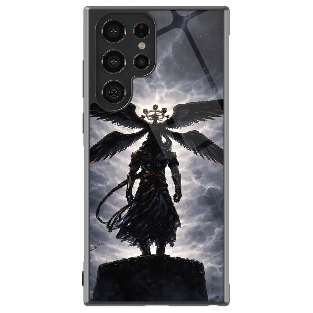 Jujutsu Kaisen Mahoraga Galaxy Case - Epic Four-Winged Seraphic Dark Lord - Monkey Ninja