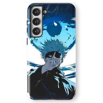 Gojo Unlimited Void Case - Satoru Gojo Glowing Blue Six Eyes - Monkey Ninja